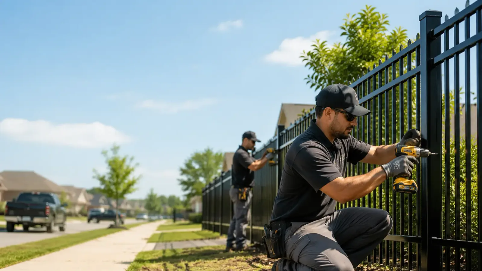 Metal Fence Installation in Wedgefield, SC